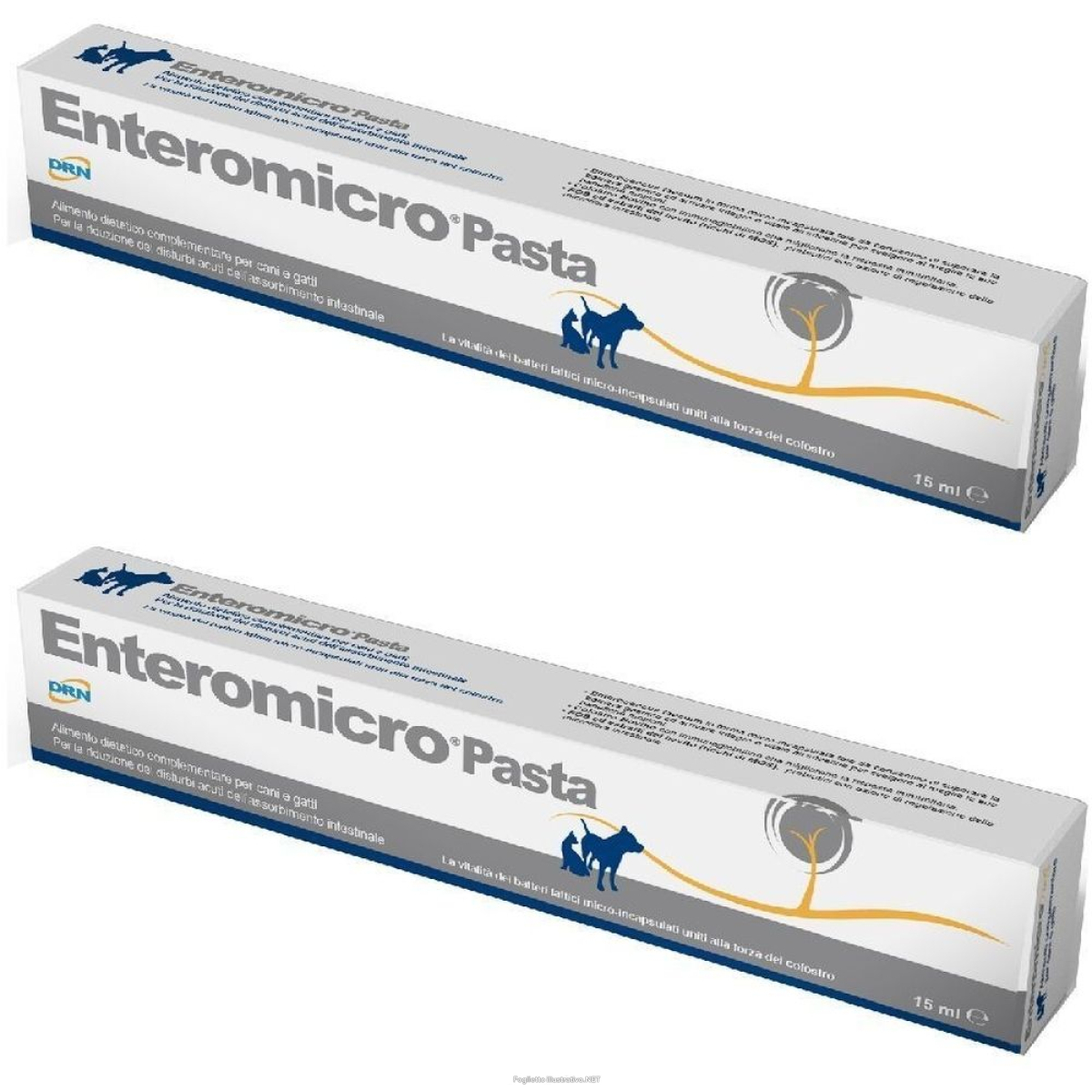 Acquista Online enteromicro pasta 15ml* set da 2 2x15 ml e Cerca l'offerta più bassa