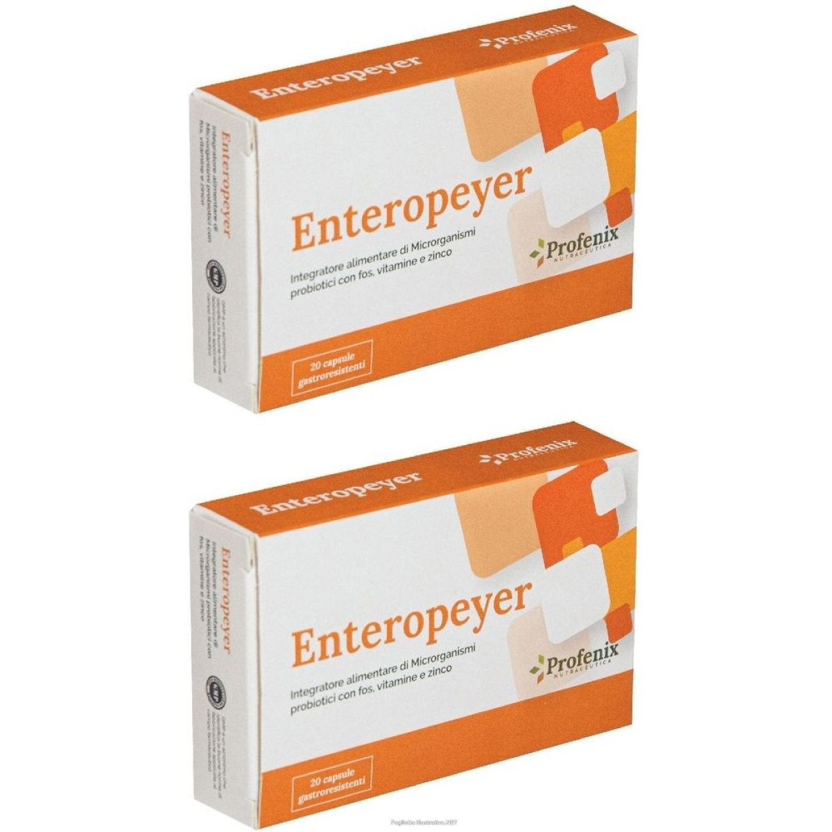 Acquista Online enteropeyer 20 capsule set da 2 pz e Cerca l'offerta più bassa