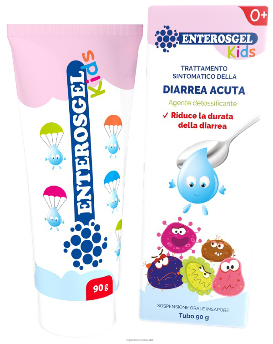 Acquista Online enterosgel kids trattamento sintomatico della diarrea acuta sospensione orale insapore 90 grammi e Cerca l'offerta più bassa