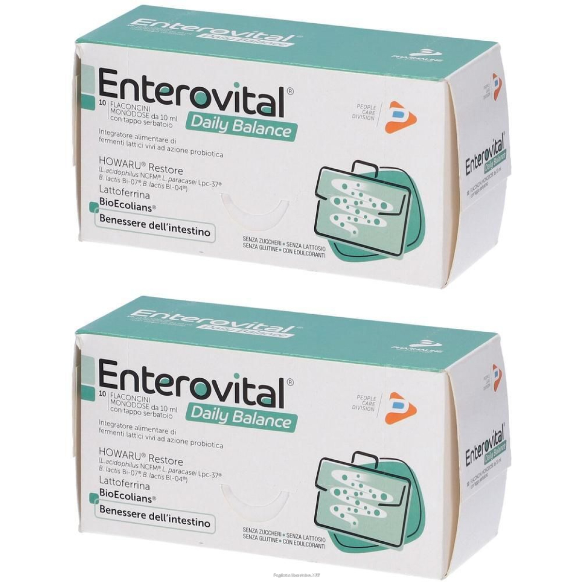 Acquista Online enterovital daily balance 10 flaconcini 2x1 pz soluzione orale e Cerca l'offerta più bassa
