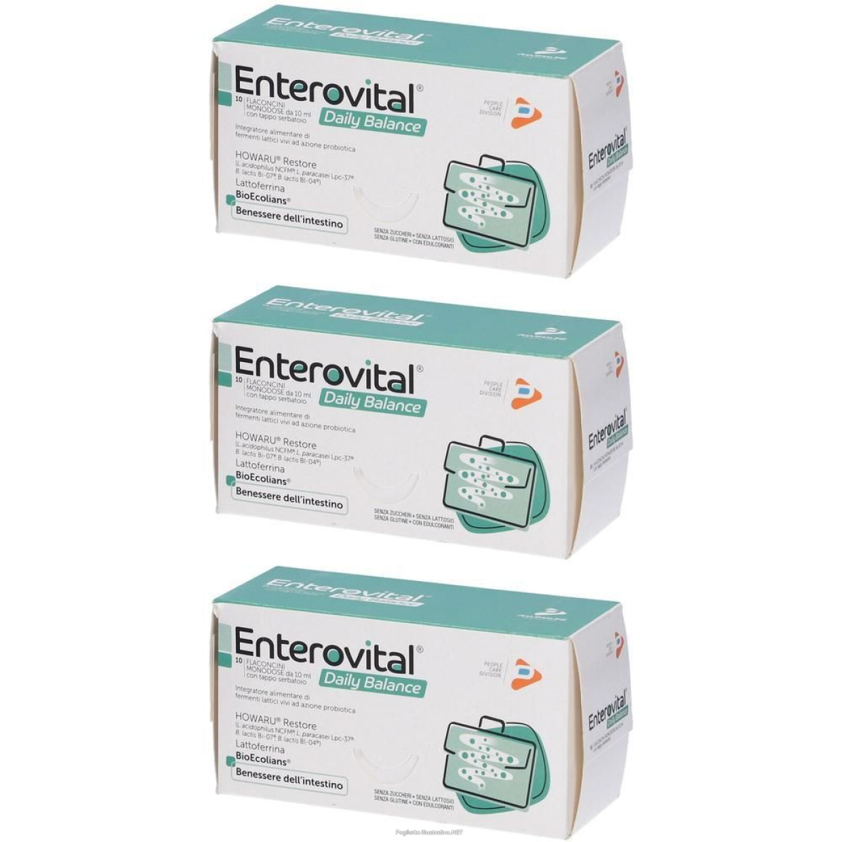 Acquista Online enterovital daily balance 10 flaconcini 3x1 pz soluzione orale e Cerca l'offerta più bassa