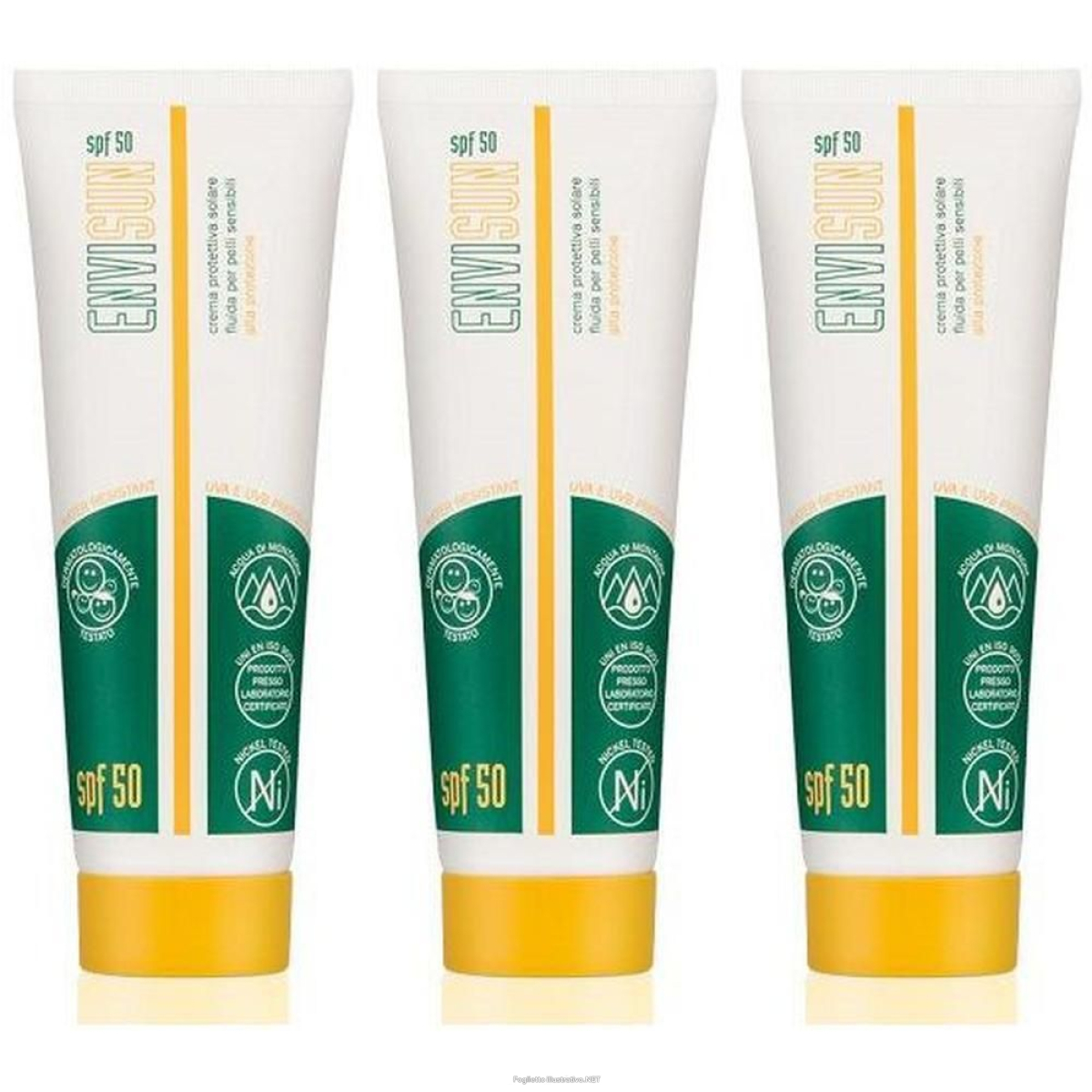 Acquista Online envisun crema solare spf50 3x100 ml solare e Cerca l'offerta più bassa