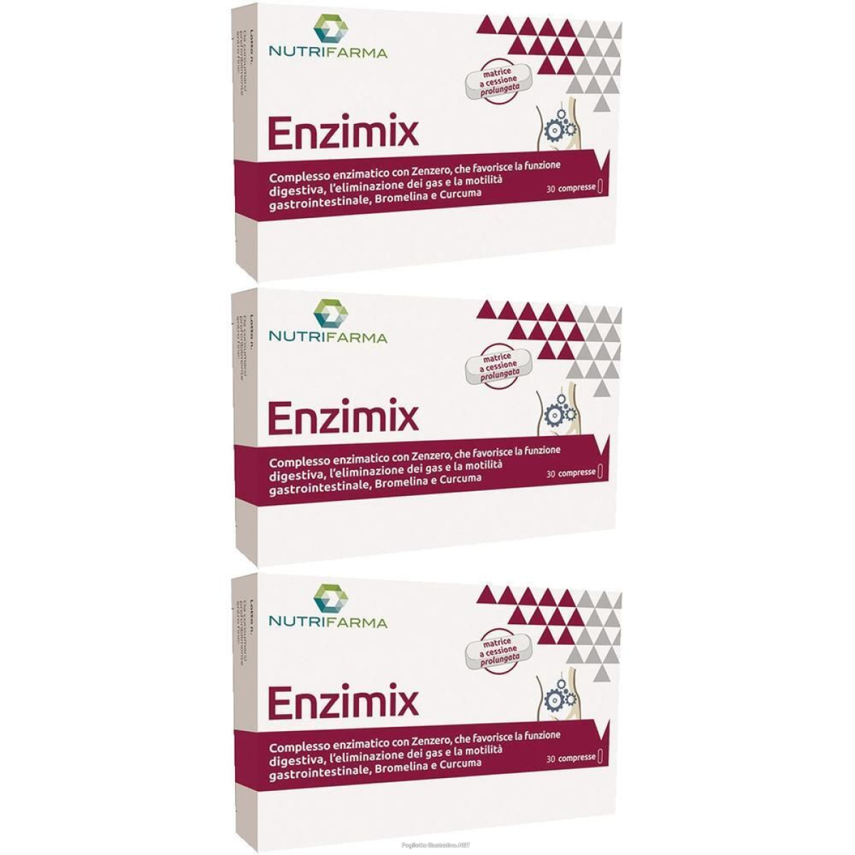 Acquista Online enzimix 30 compresse 3x33 g e Cerca l'offerta più bassa