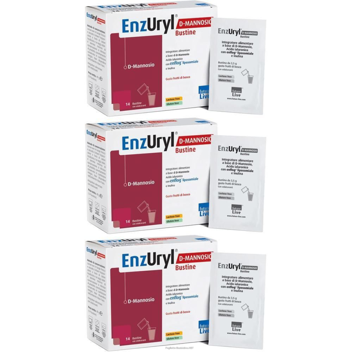 Acquista Online enzuryl d-mannosio 14 bustine 3x49 g polvere per soluzione orale e Cerca l'offerta più bassa