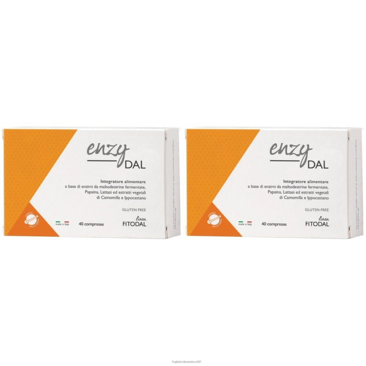 Acquista Online enzydal 40 compresse fitodal set da 2 2x28 g e Cerca l'offerta più bassa