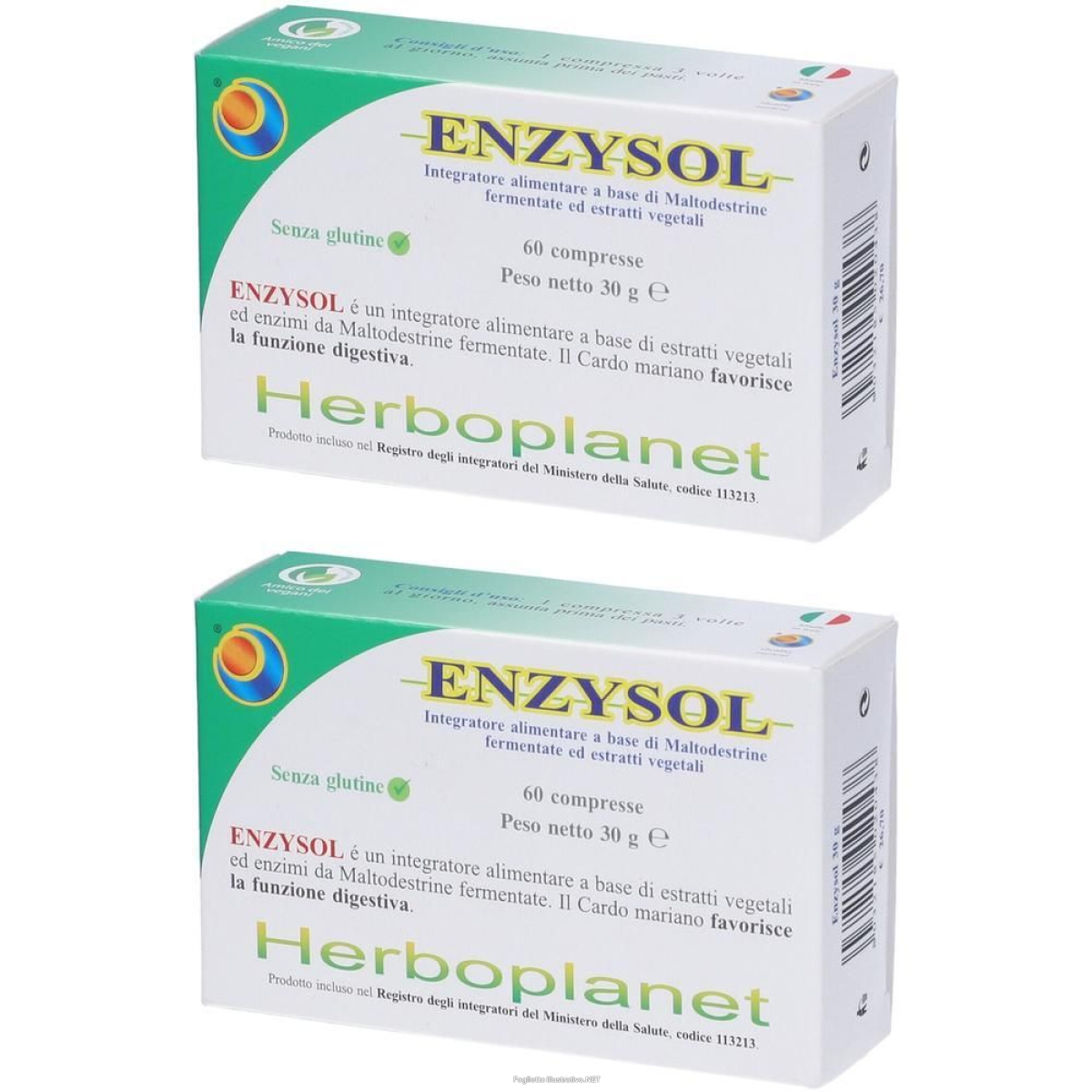 Acquista Online enzysol compresse 2x60 pz e Cerca l'offerta più bassa