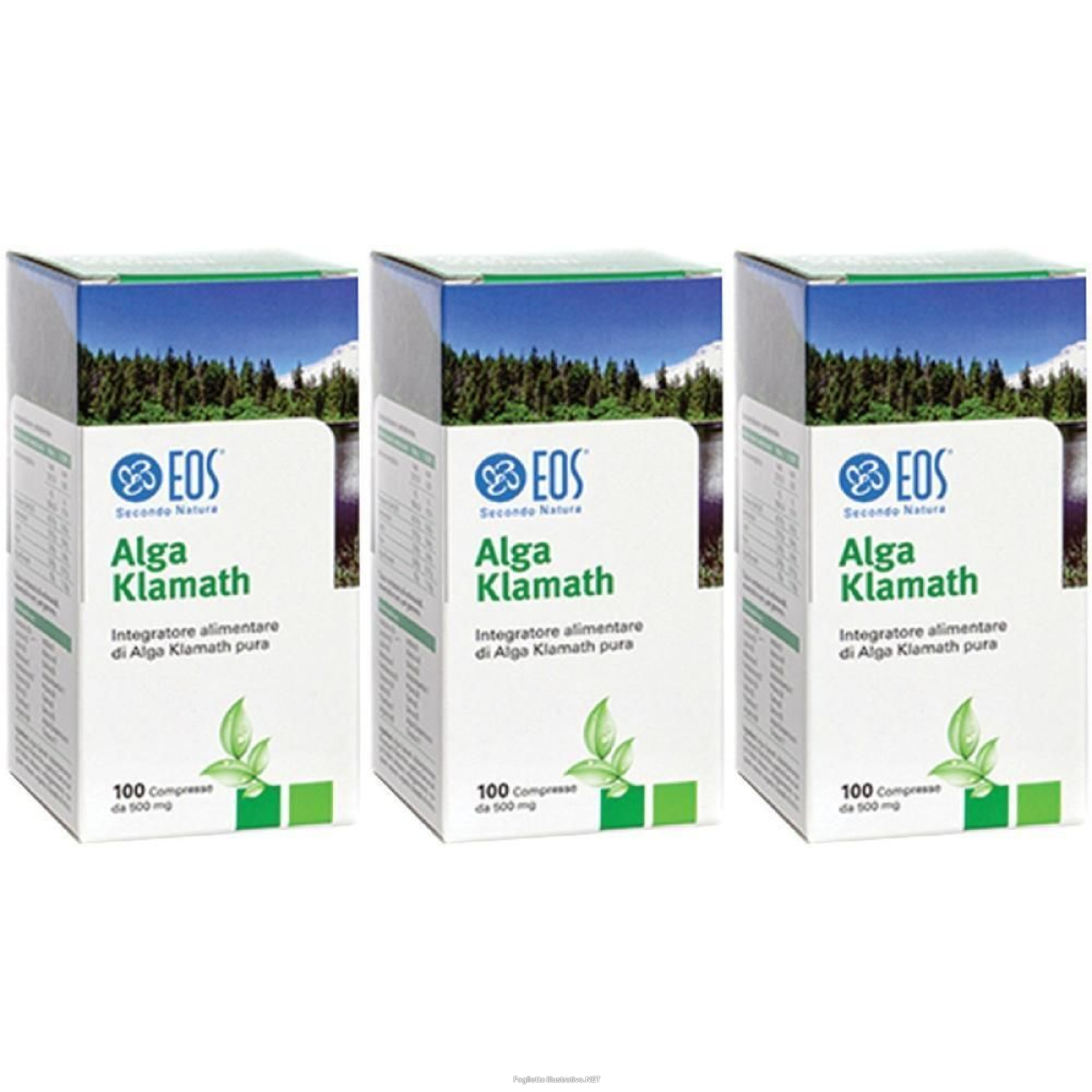 Acquista Online eos alga klamath 3x100 pz compresse e Cerca l'offerta più bassa