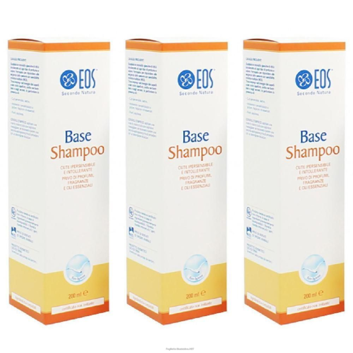 Acquista Online eos base shampoo 3x200 ml e Cerca l'offerta più bassa