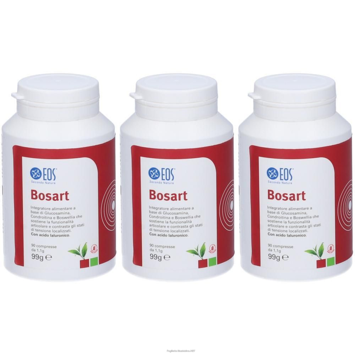 Acquista Online eos bosart 90 compresse 3x99 g e Cerca l'offerta più bassa