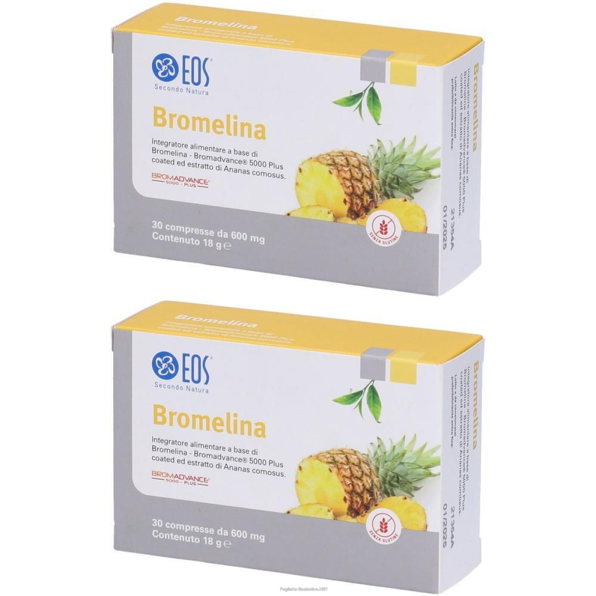 Acquista Online eos® bromelina 2x30 pz compresse e Cerca l'offerta più bassa