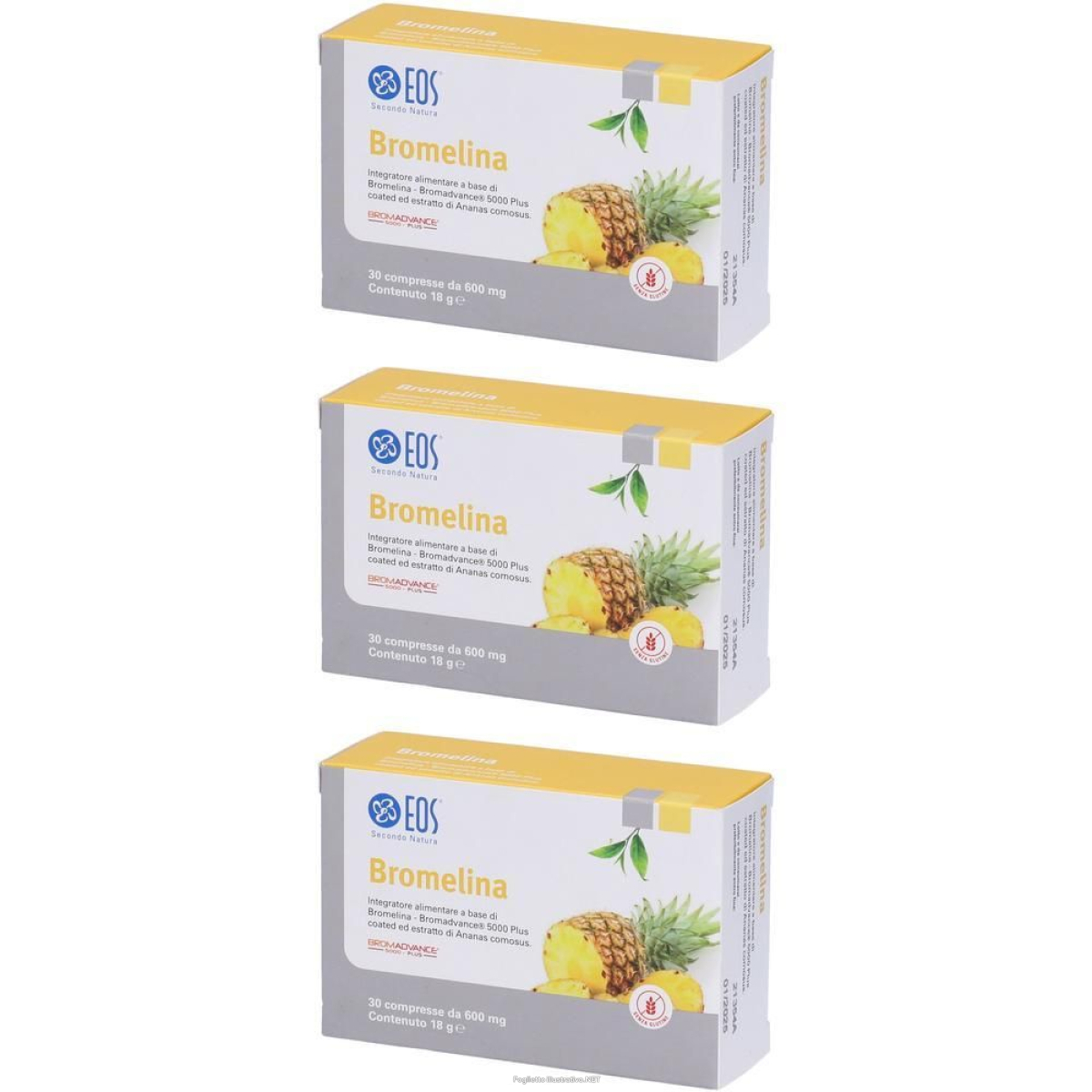 Acquista Online eos® bromelina 3x30 pz compresse e Cerca l'offerta più bassa