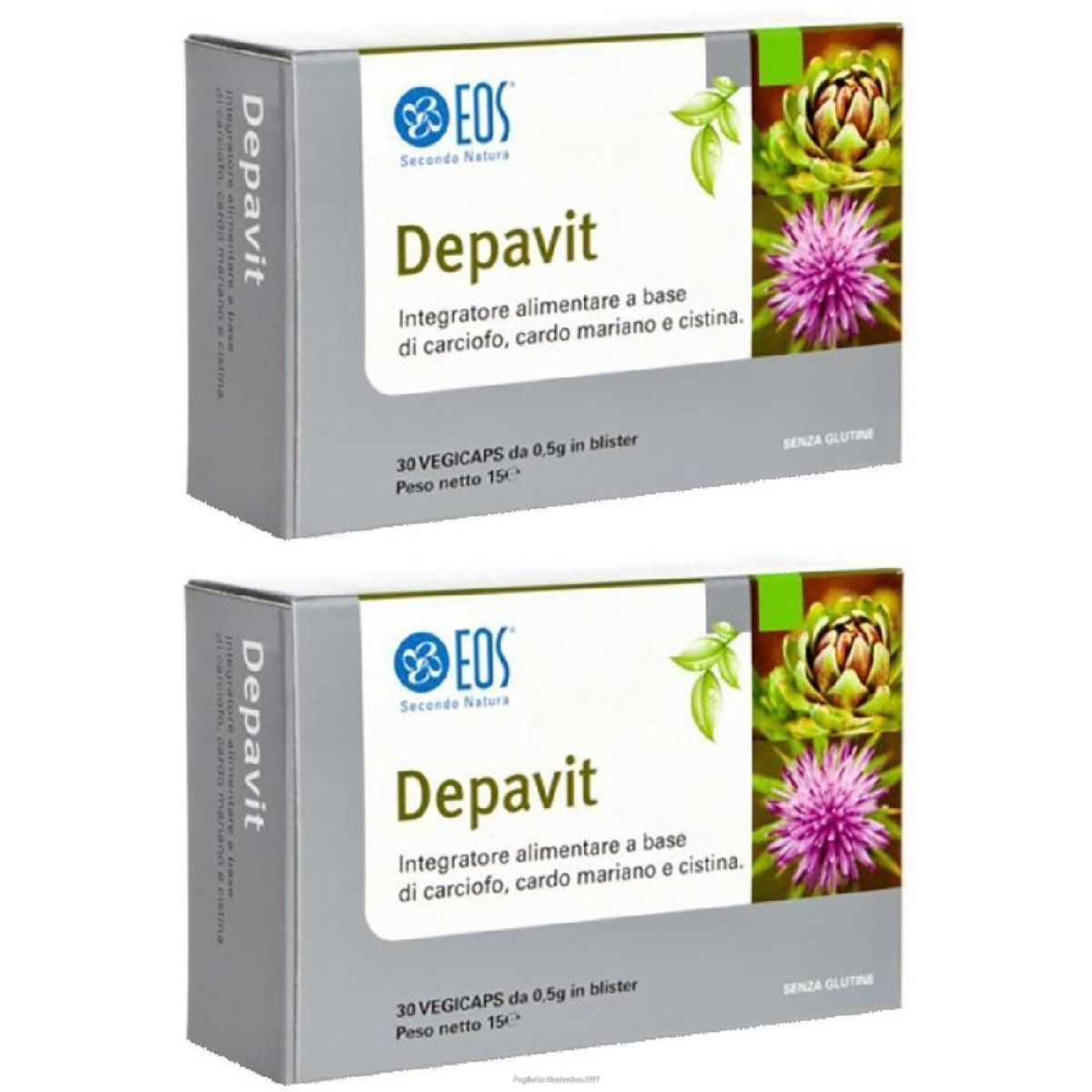 Acquista Online eos depavit 30 capsule 500 mg 2x30 pz e Cerca l'offerta più bassa