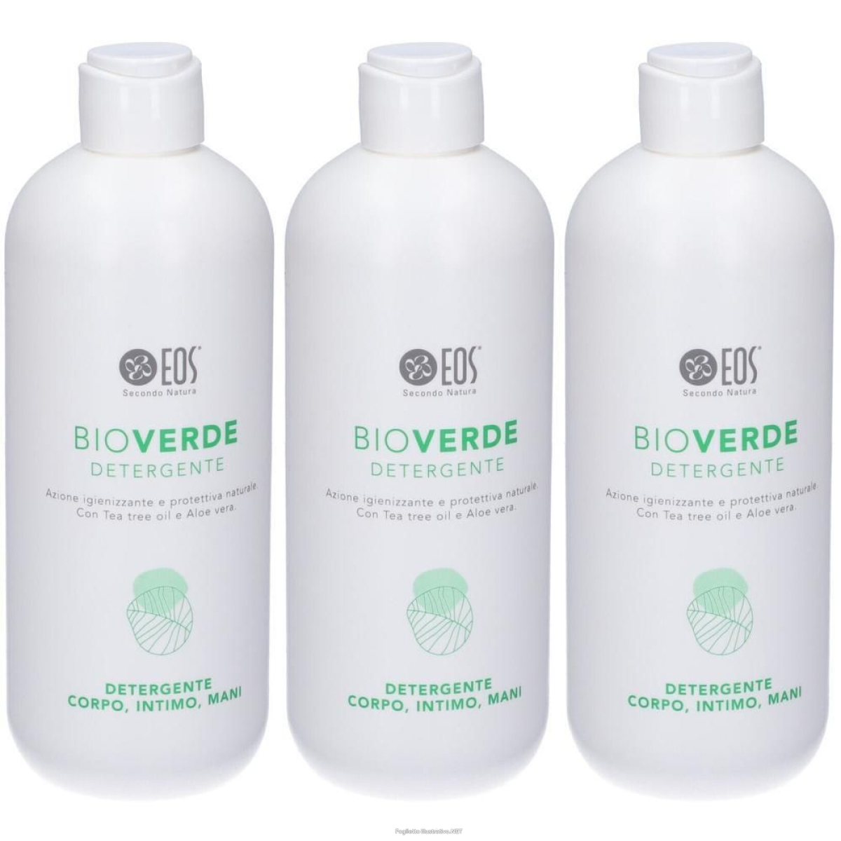 Acquista Online eos® detergente bioverde intimo - corpo 3x500 ml e Cerca l'offerta più bassa