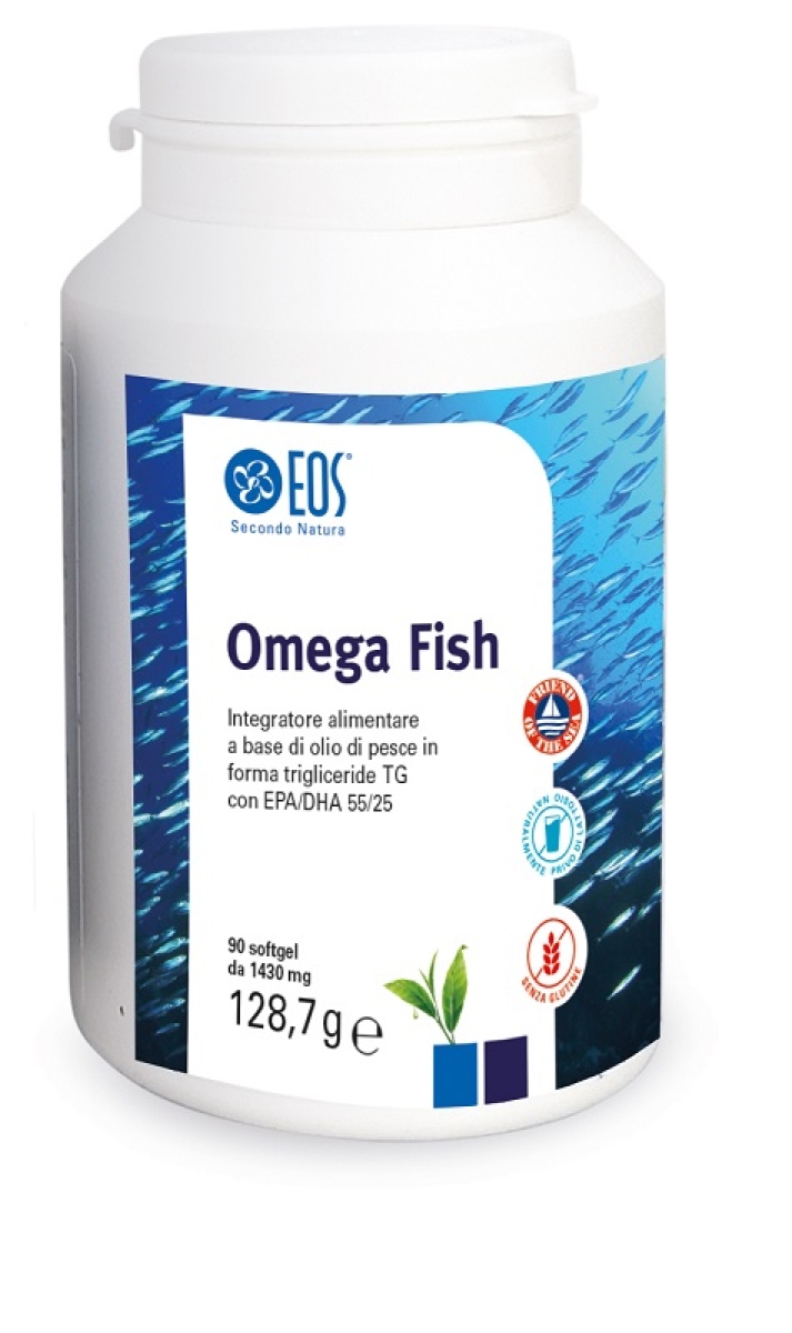 Acquista Online Eos omega fish 55/25 - integratore alimentare di olio di pesce con epa e dha, 90 perle e Cerca l'offerta più bassa