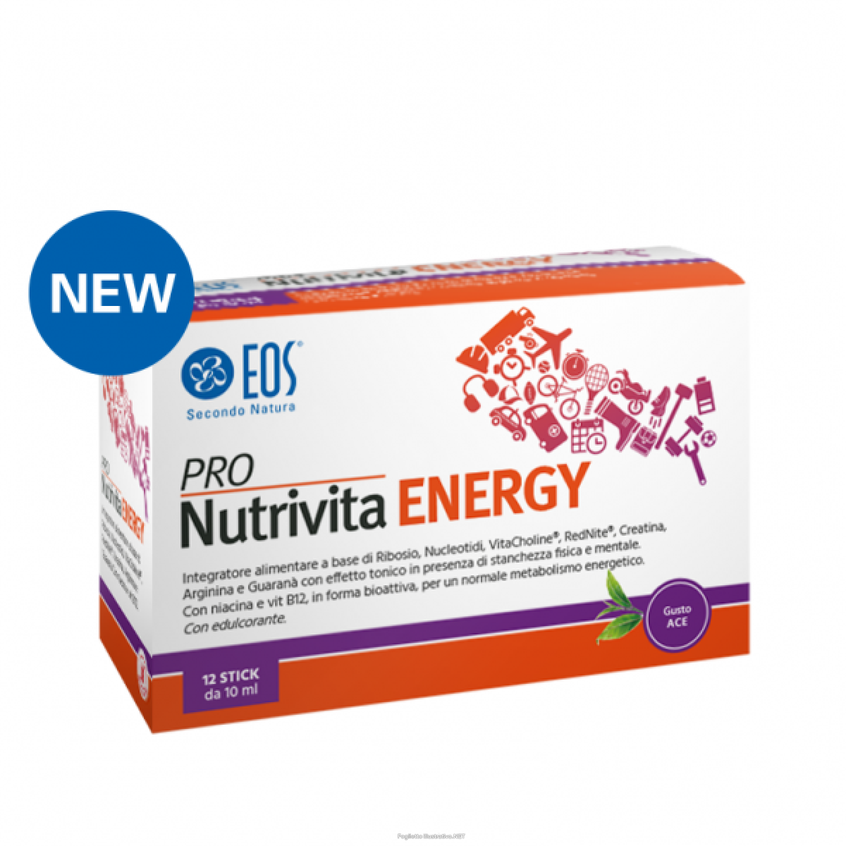 Acquista Online eos pro nutrivita energ12stick - scadenza prodotto 02/2026 e Cerca l'offerta più bassa