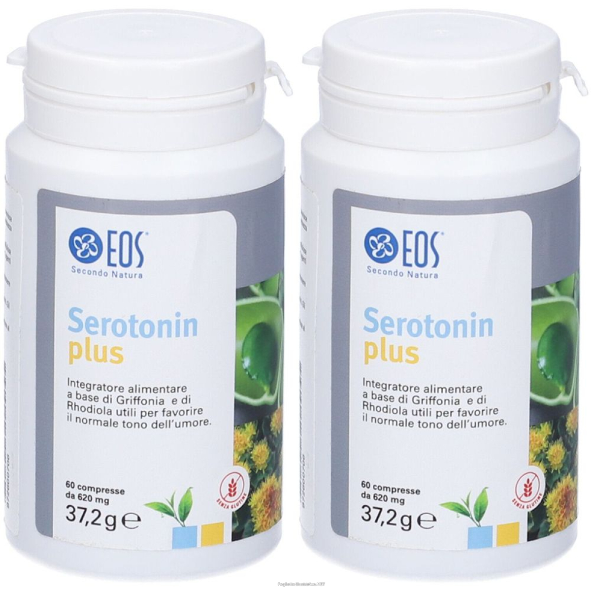 Acquista Online eos serotonin plus compresse set da 2 2x60 pz capsule e Cerca l'offerta più bassa