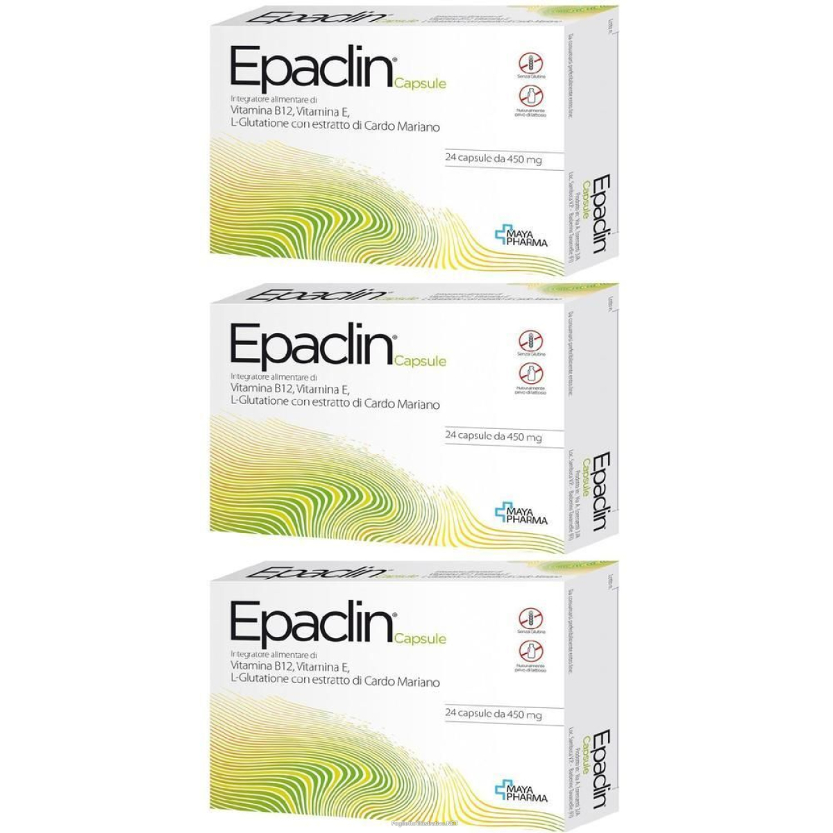 Acquista Online epaclin 24 capsule 3x10,8 g e Cerca l'offerta più bassa