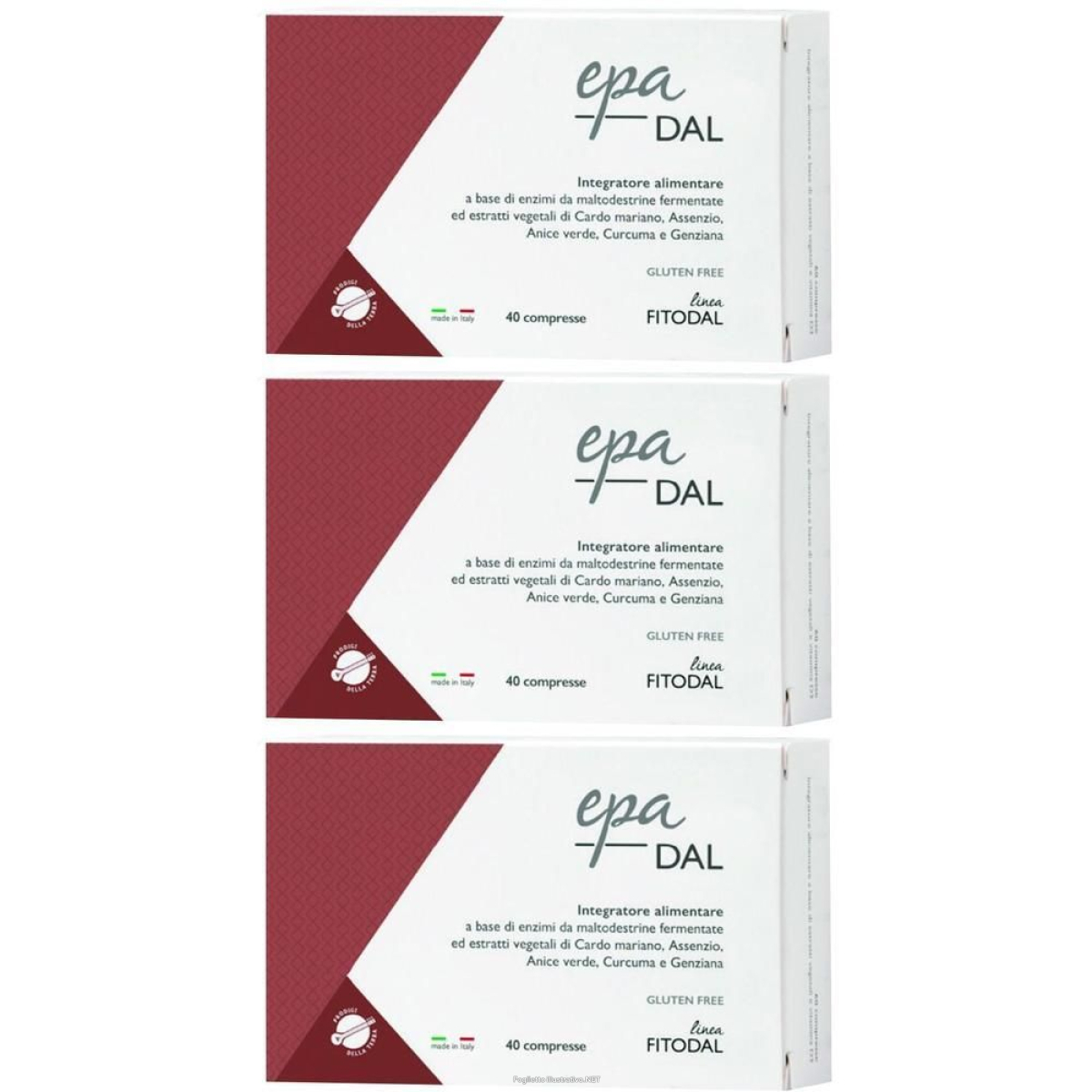 Acquista Online epadal 40 compresse fitodal 3x28 g e Cerca l'offerta più bassa