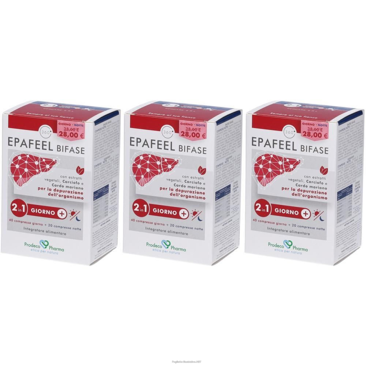 Acquista Online epafeel bifase compresse 3x72,6 g e Cerca l'offerta più bassa