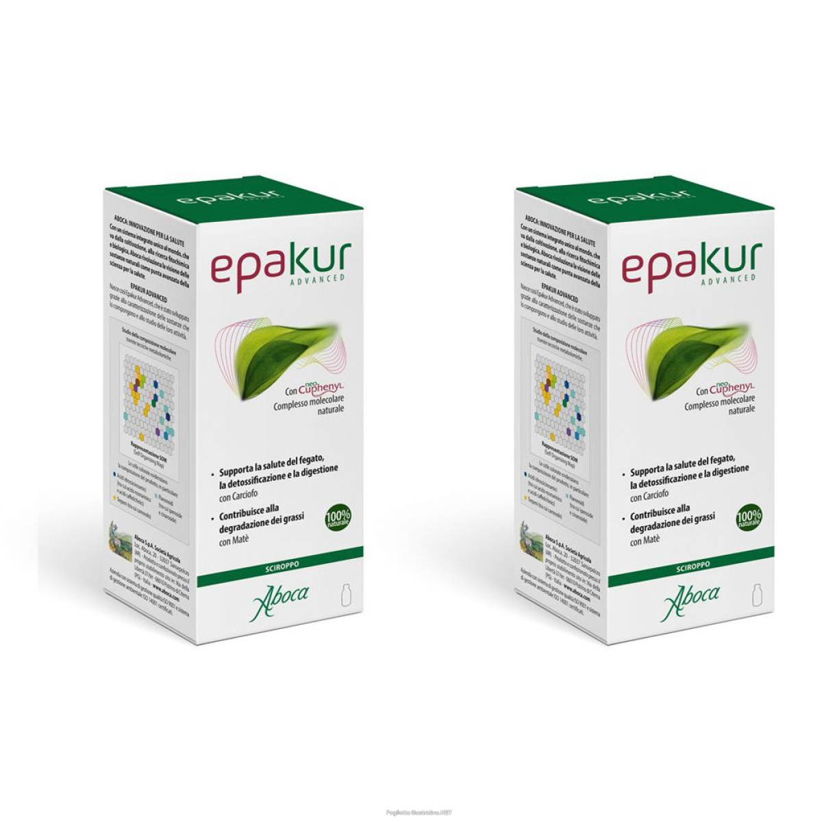Acquista Online epakur advanced sciroppo set da 2 2x320 g e Cerca l'offerta più bassa