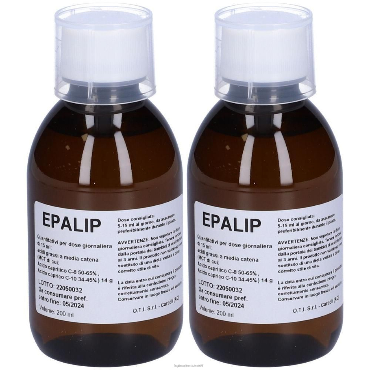 Acquista Online epalip flacone da 200ml 2x200 ml gocce orali e Cerca l'offerta più bassa