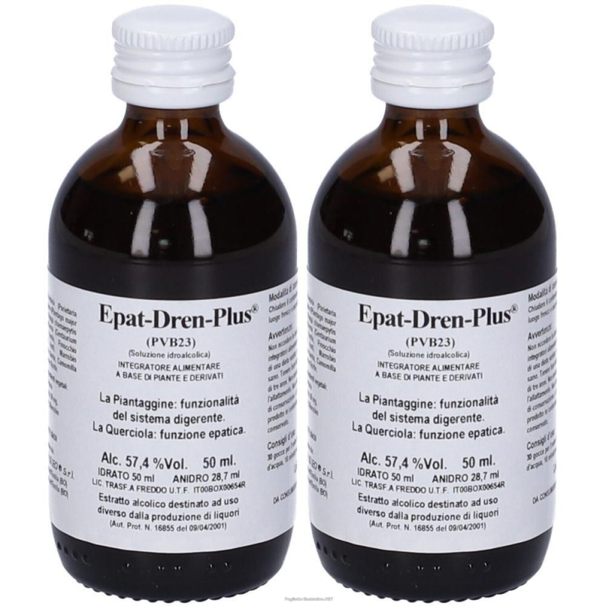 Acquista Online epat-dren-plus composto pvb 23 2x50 ml soluzione orale e Cerca l'offerta più bassa