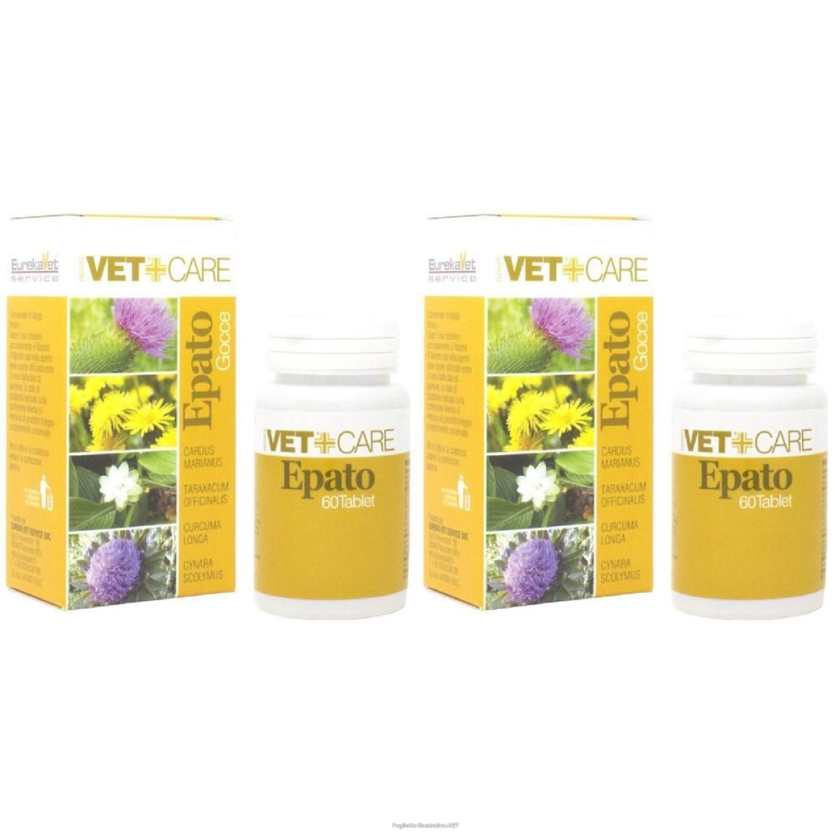 Acquista Online epato 60tab 2x60 pz compresse e Cerca l'offerta più bassa