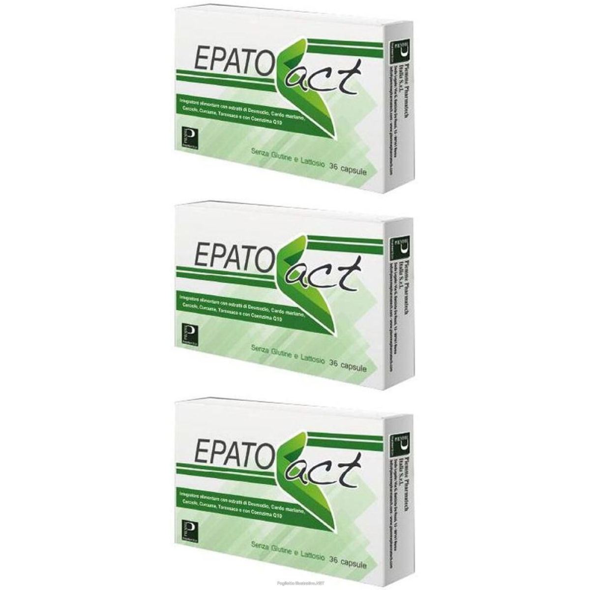 Acquista Online epatoact 36 capsule 500 mg 3x36 pz e Cerca l'offerta più bassa