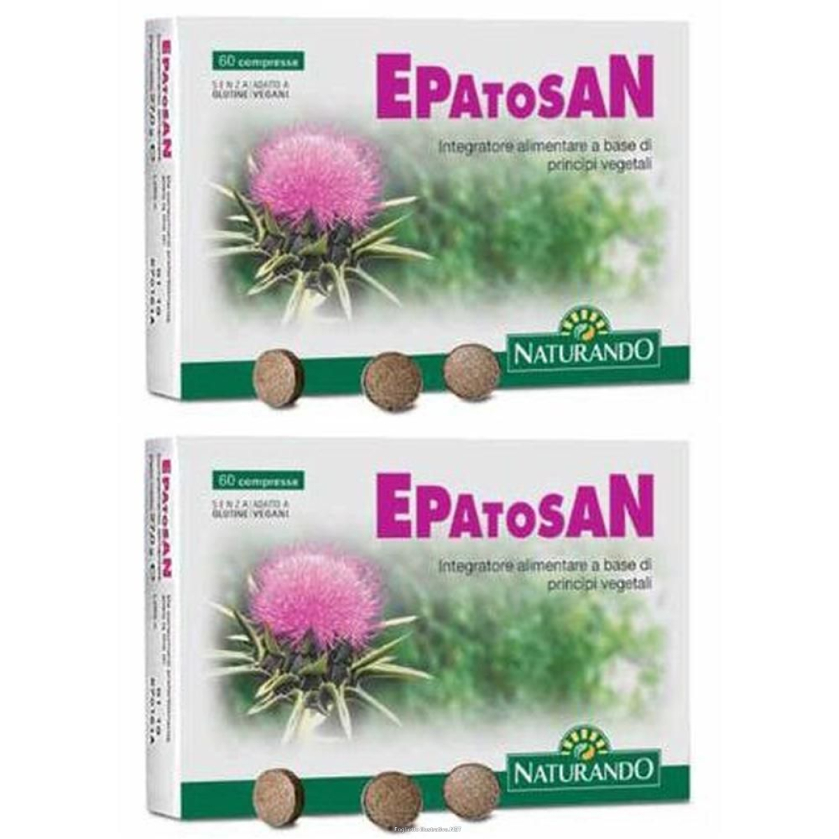 Acquista Online epatosan 60 compresse 2x60 pz e Cerca l'offerta più bassa