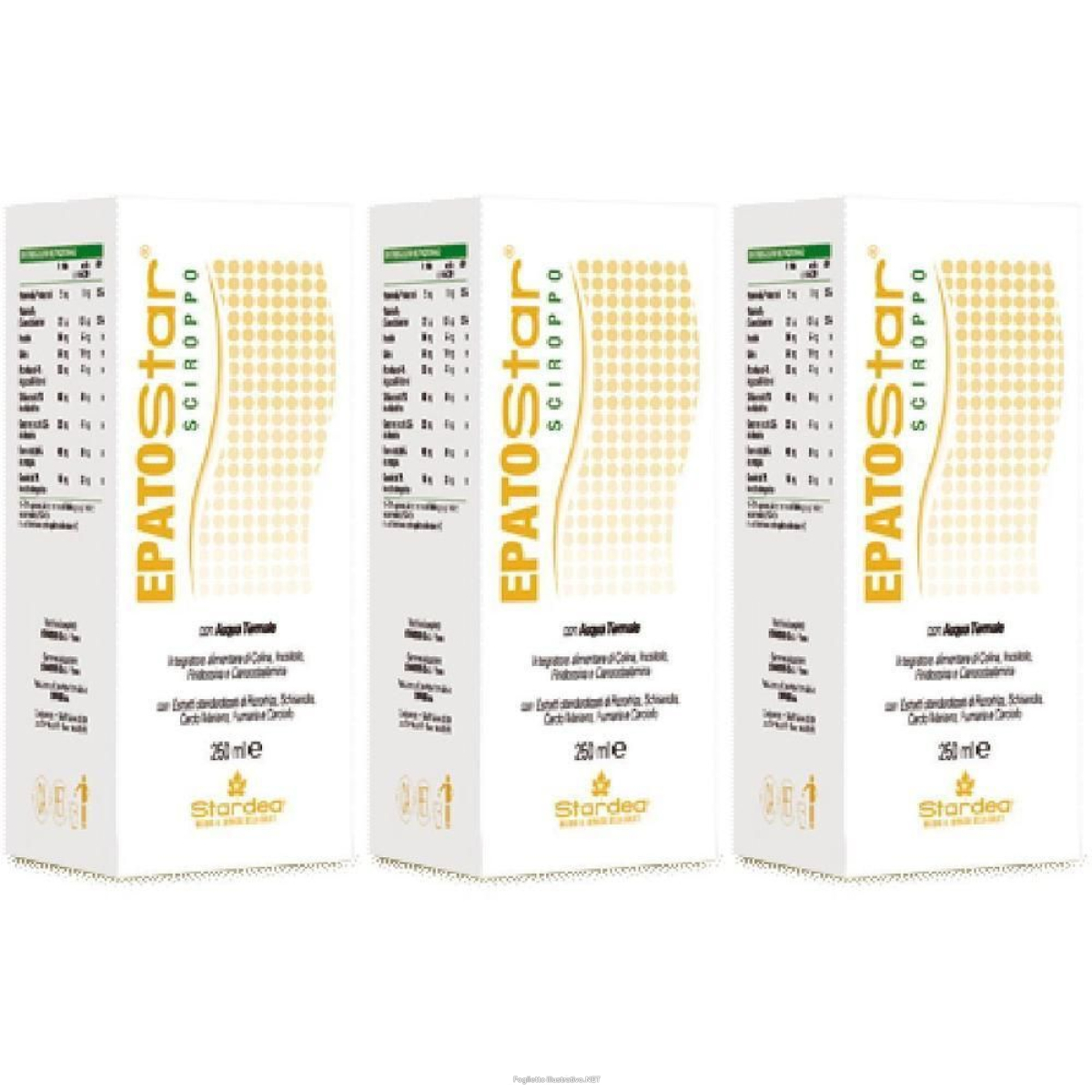 Acquista Online epatostar 250 ml 3x250 ml soluzione orale e Cerca l'offerta più bassa