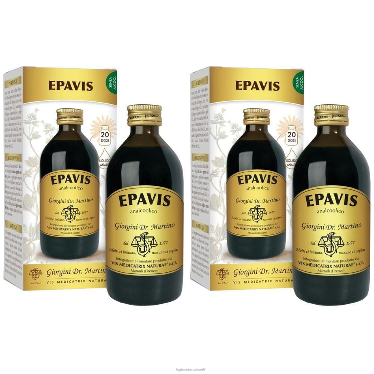Acquista Online epavis 200 ml liquido analcoolico 2x200 ml soluzione orale e Cerca l'offerta più bassa