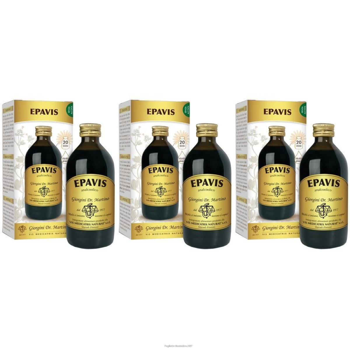 Acquista Online epavis 200 ml liquido analcoolico 3x200 ml soluzione orale e Cerca l'offerta più bassa