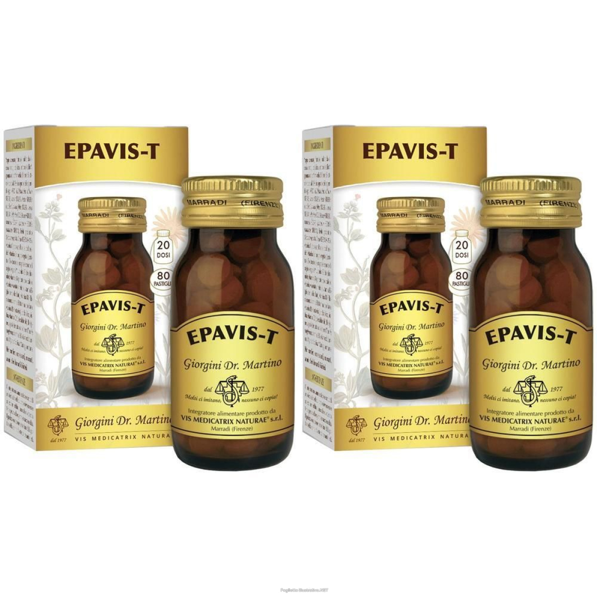Acquista Online epavis t 80 pastiglie 2x40 g caramelle e Cerca l'offerta più bassa