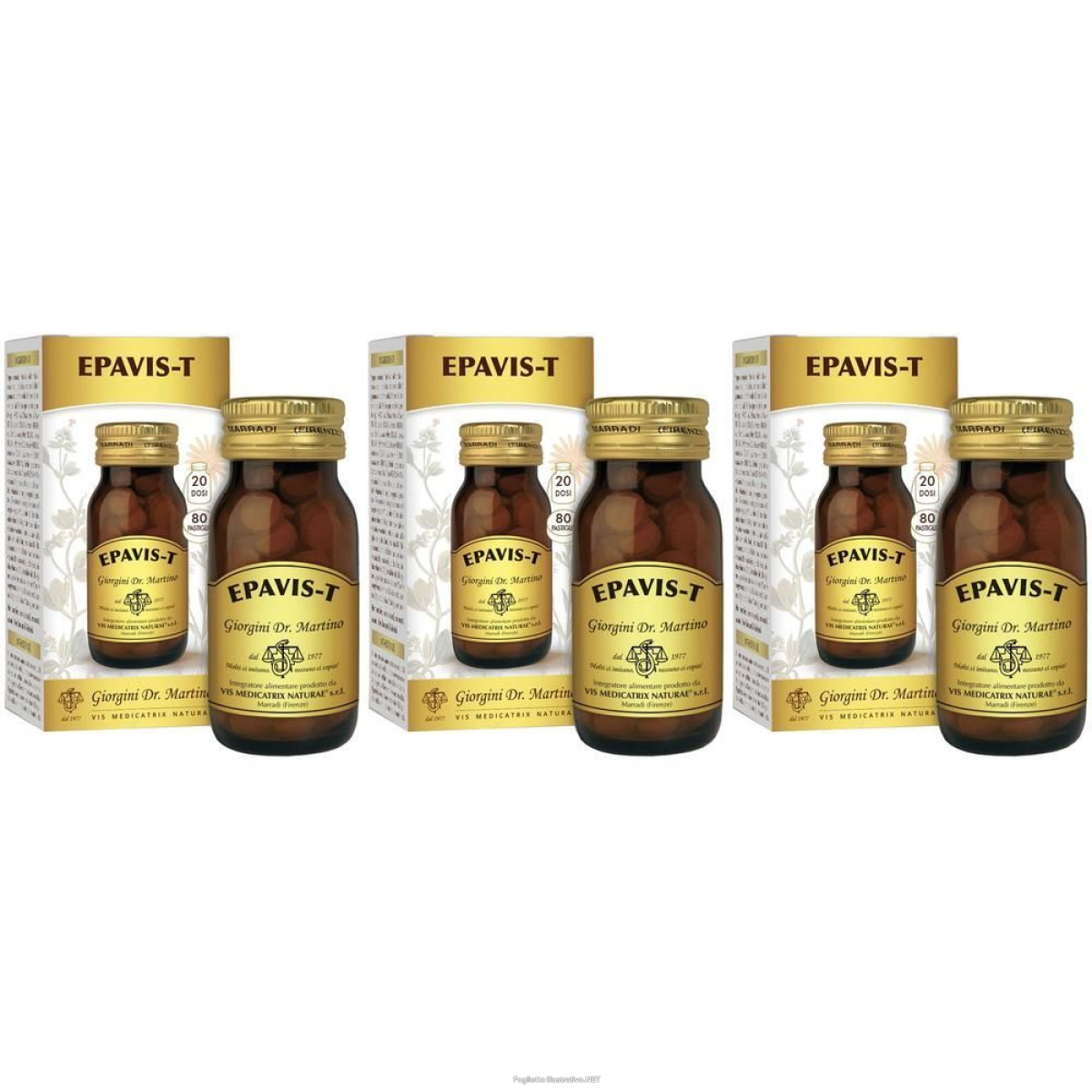 Acquista Online epavis t 80 pastiglie 3x40 g caramelle e Cerca l'offerta più bassa