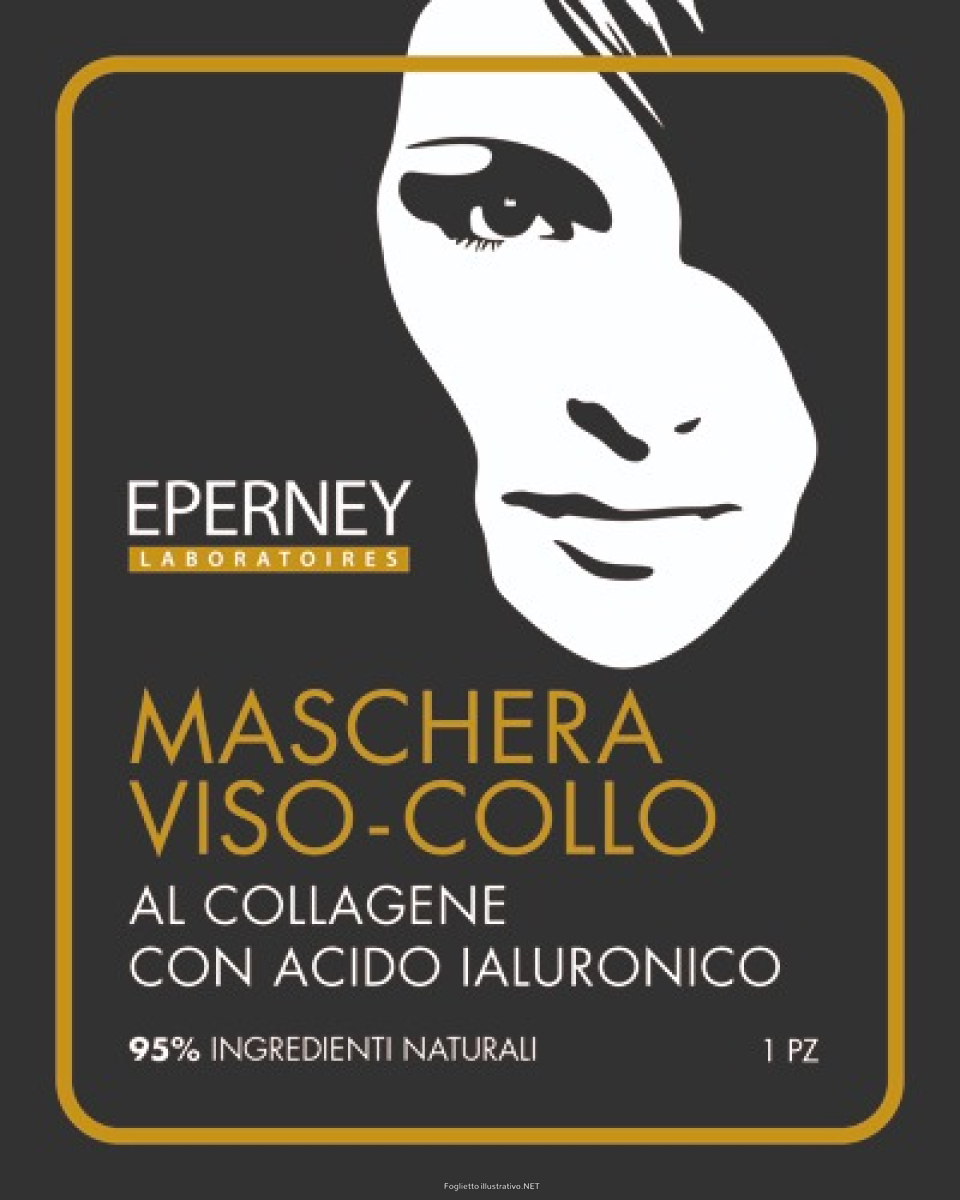 Acquista Online eperney maschera viso-collo monouso in tnt al collagene – trattamento idratante e tonificante 25 ml e Cerca l'offerta più bassa