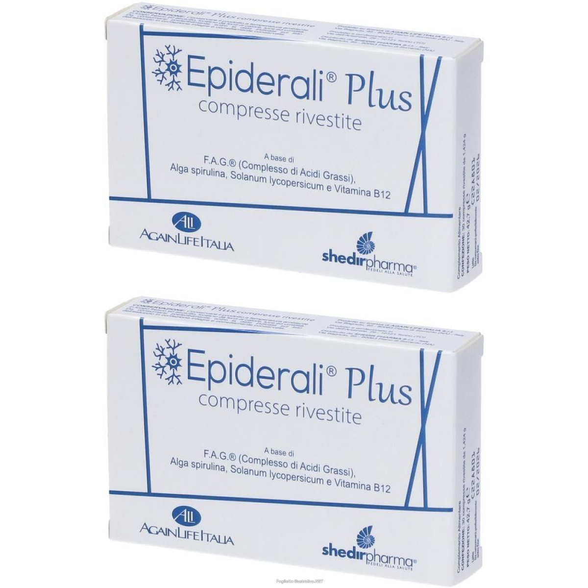 Acquista Online epiderali plus 30 compresse 2x42,7 g e Cerca l'offerta più bassa