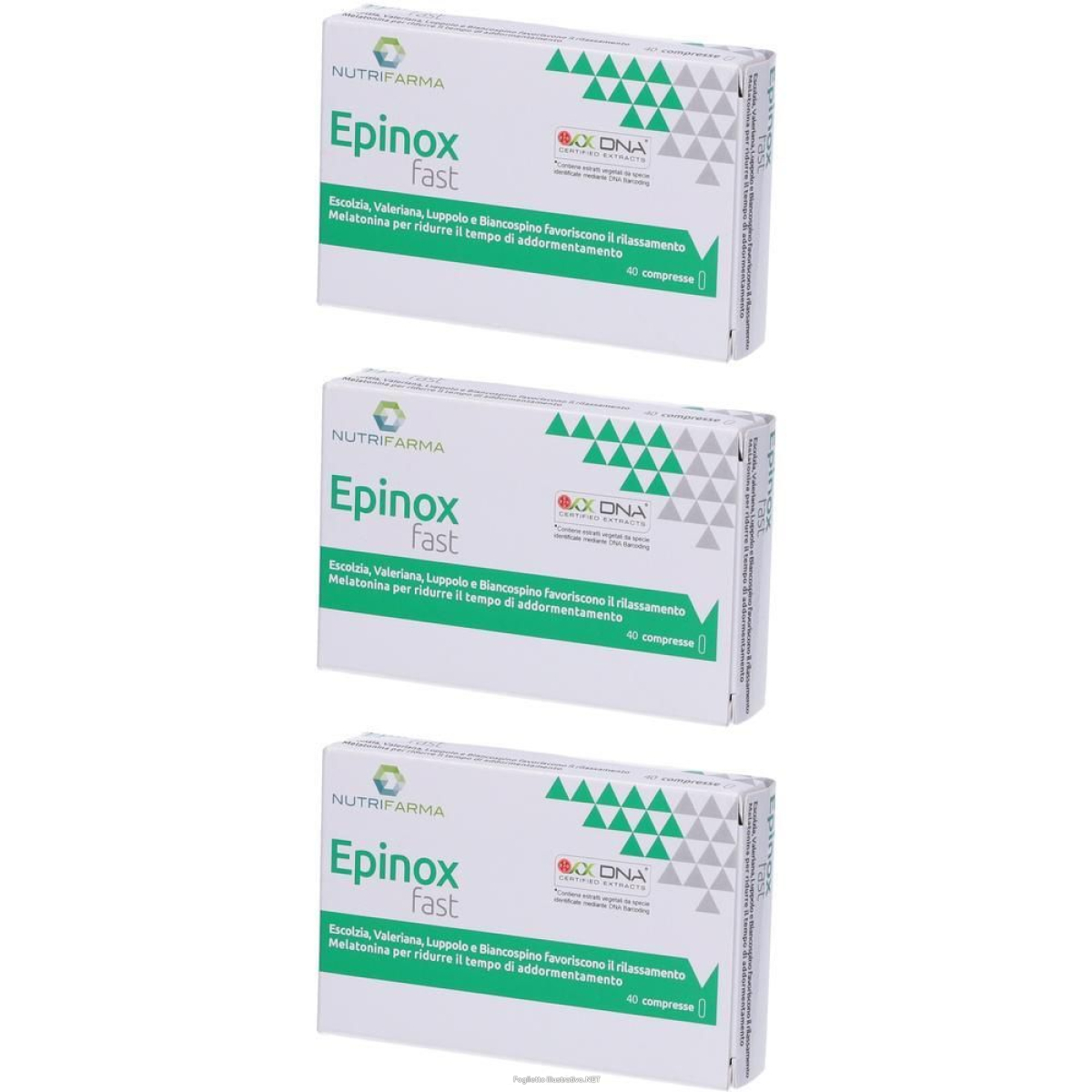 Acquista Online epinox fast 40 compresse 3x20,7 g e Cerca l'offerta più bassa