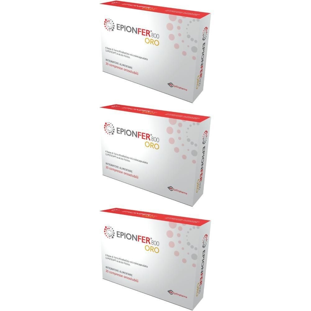 Acquista Online epionfer 20 compresse orosolubili 3x16 g e Cerca l'offerta più bassa