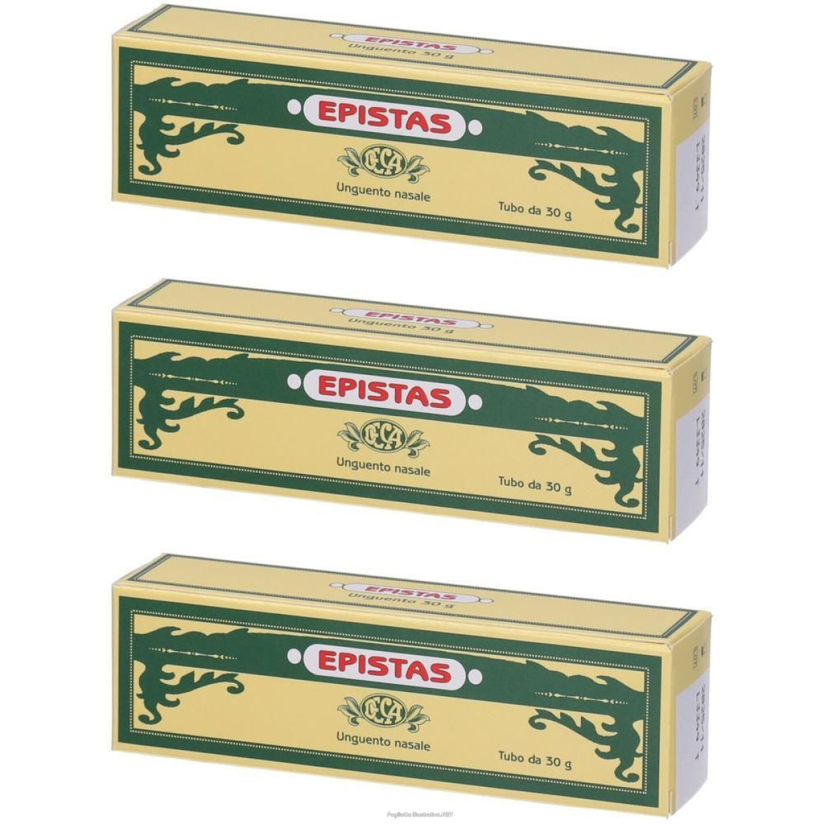 Acquista Online epistas unguento nasale 3x30 g pomata e Cerca l'offerta più bassa