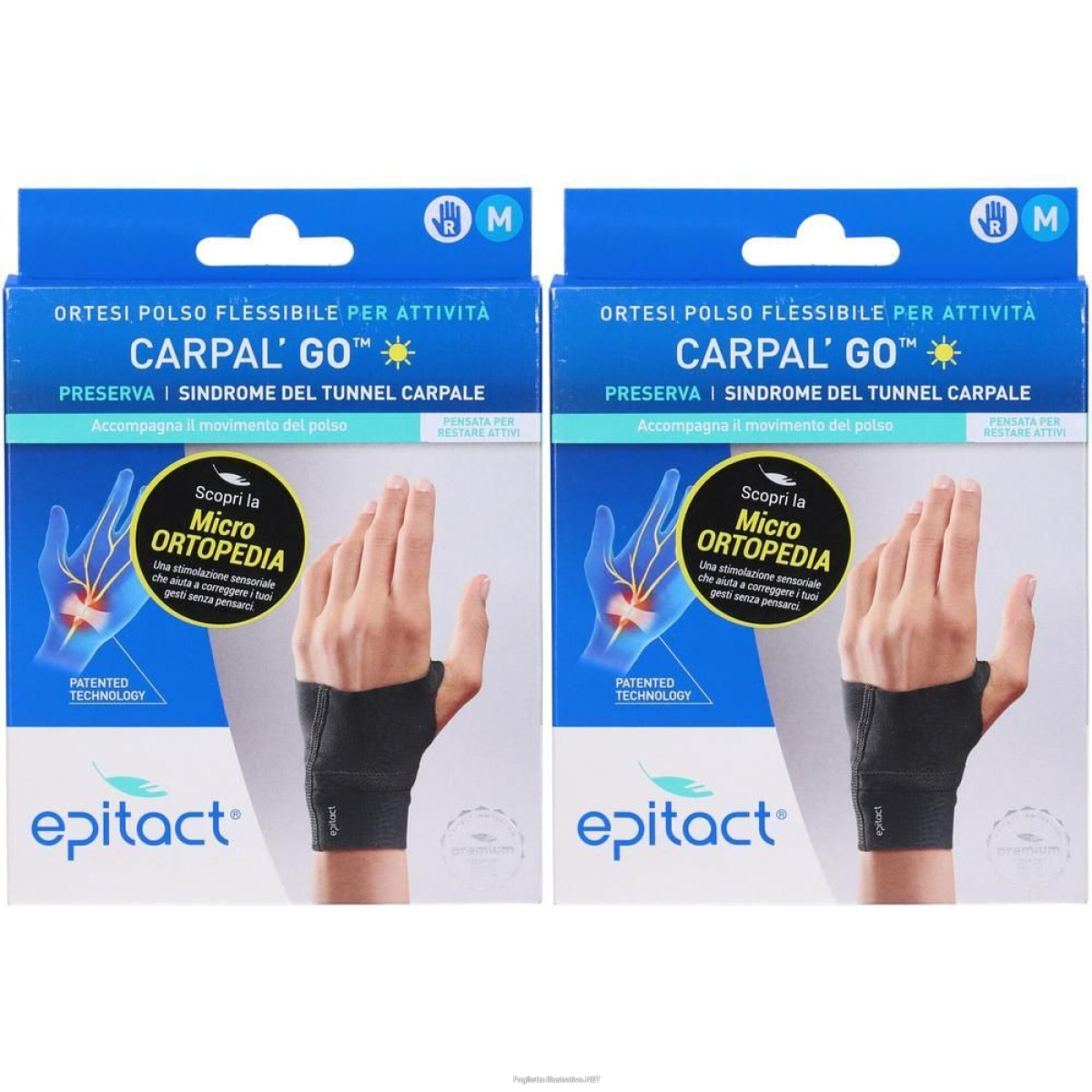 Acquista Online epitact carpal'go destro taglia m 1 pc bendaggio/i e Cerca l'offerta più bassa
