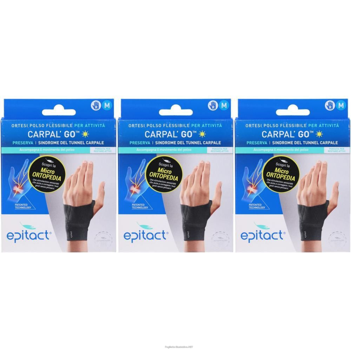 Acquista Online epitact carpal'go destro taglia m 1 pc bendaggio/i e Cerca l'offerta più bassa