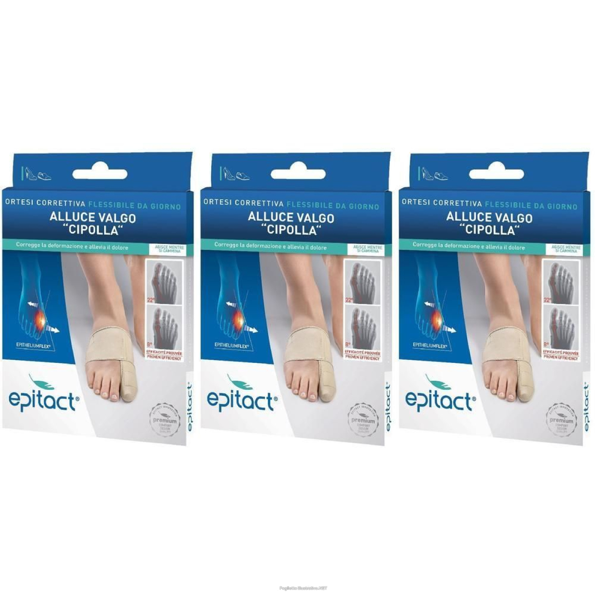 Acquista Online epitact® ortesi correttiva giorno alluce valgo taglia l 3x1 st e Cerca l'offerta più bassa