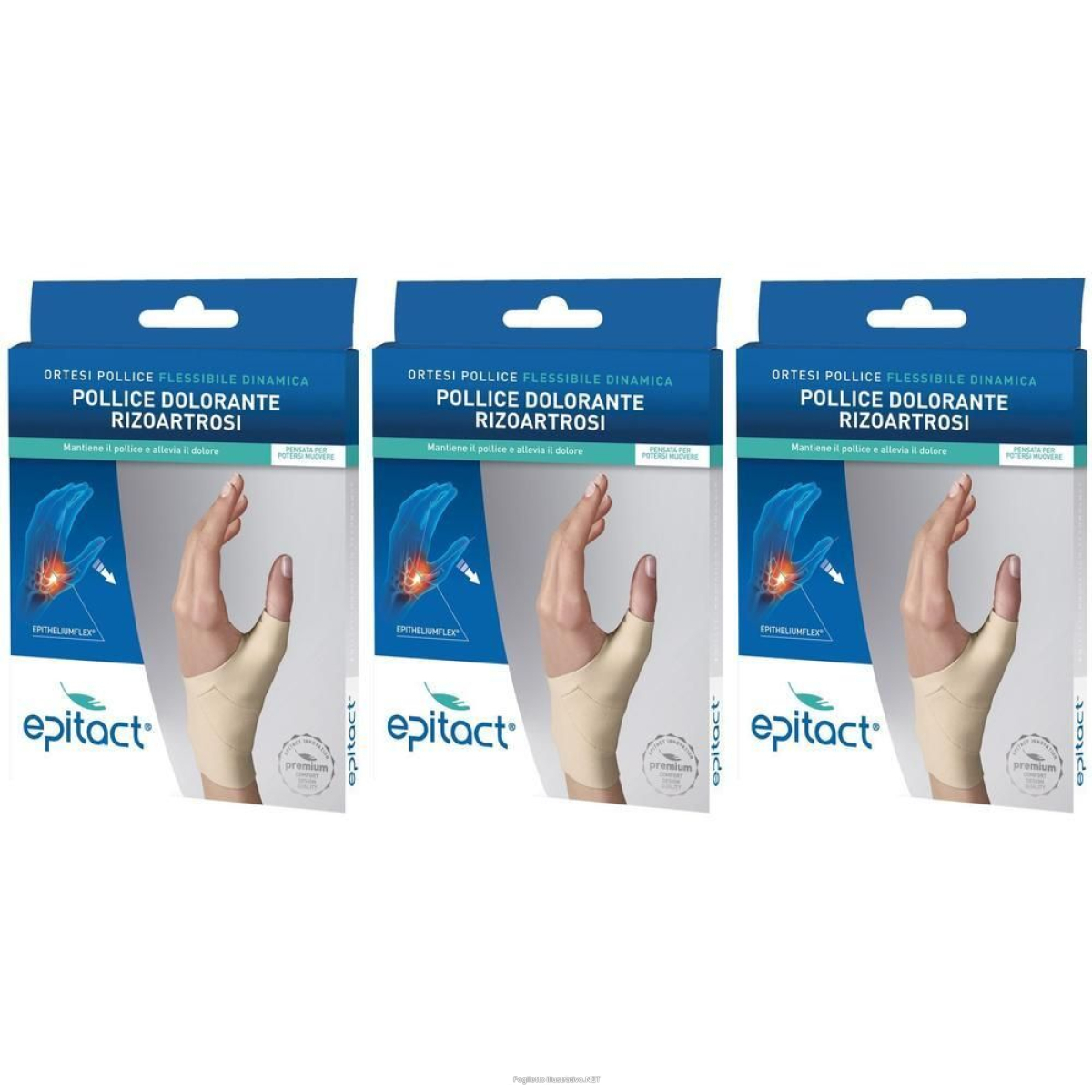 Acquista Online epitact ortesi propriocettiva flessibile mano destra misura s 3x1 st e Cerca l'offerta più bassa