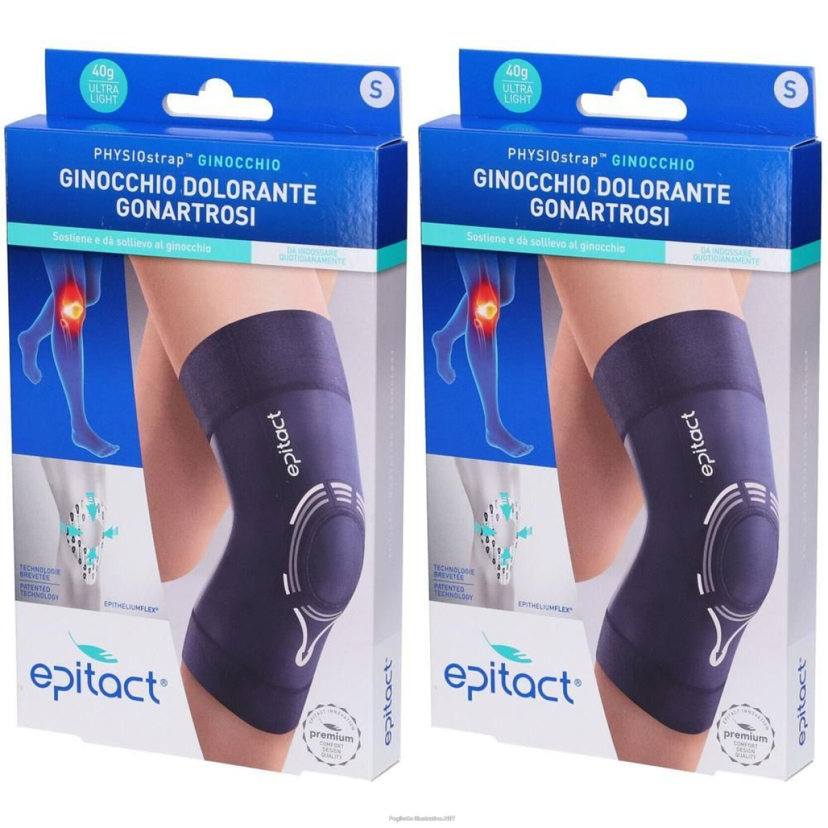Acquista Online epitact physiostrap ginocchiera gonartrosi taglia s 1 st e Cerca l'offerta più bassa