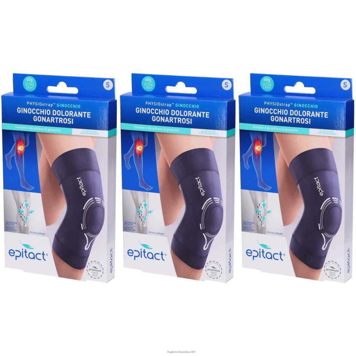 Acquista Online epitact physiostrap ginocchiera gonartrosi taglia s 1 st e Cerca l'offerta più bassa
