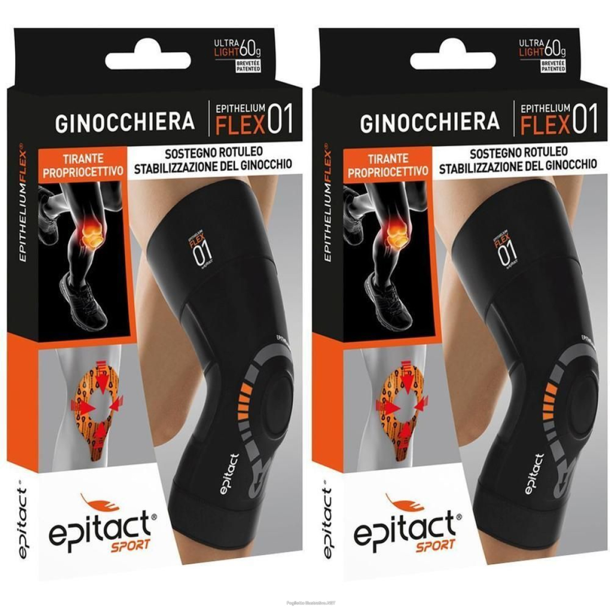 Acquista Online epitact sport ginocchiera xl 1 pezzo 2x1 pz bendaggio/i e Cerca l'offerta più bassa