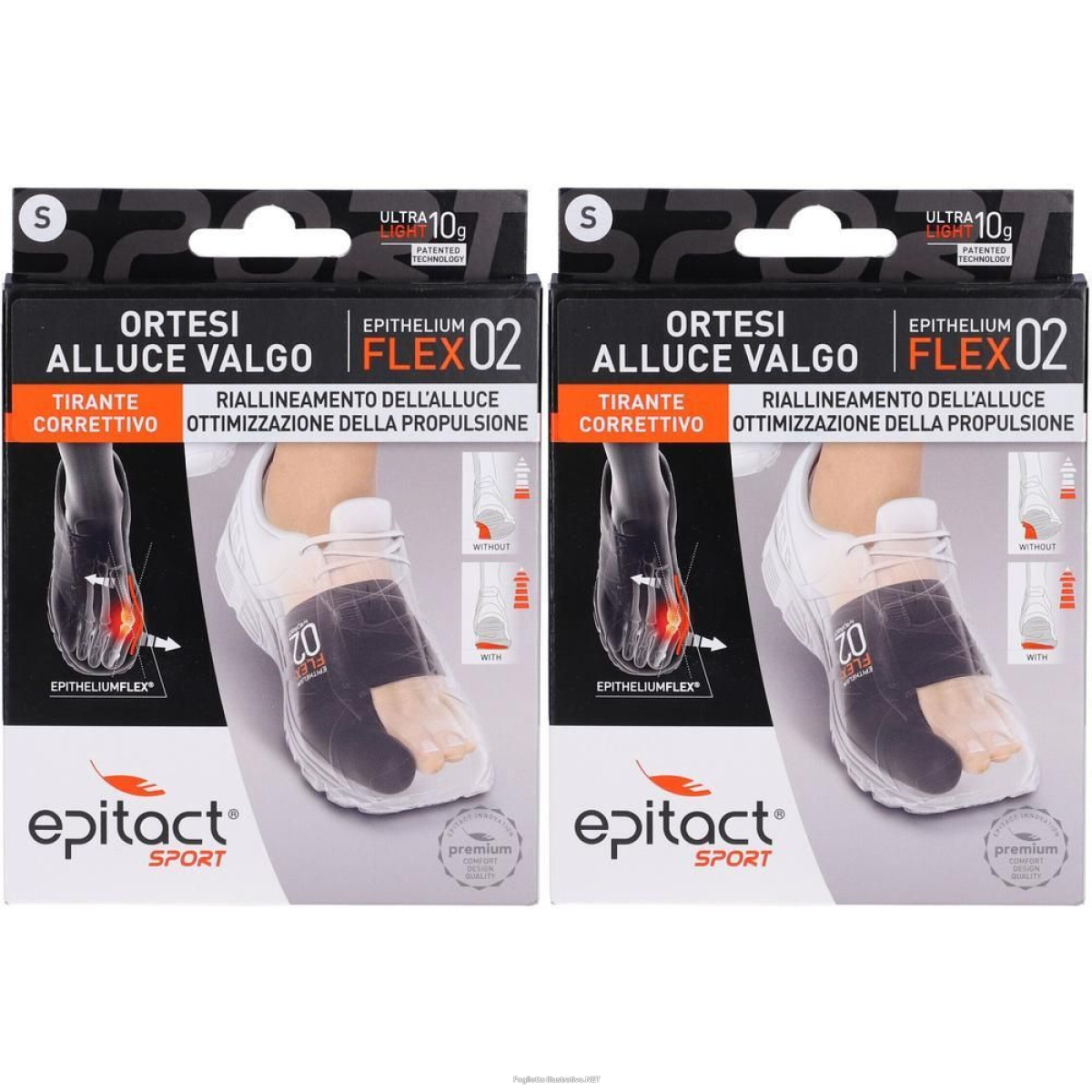 Acquista Online epitact sport ortesi alluce valgo taglia s 2x1 st e Cerca l'offerta più bassa