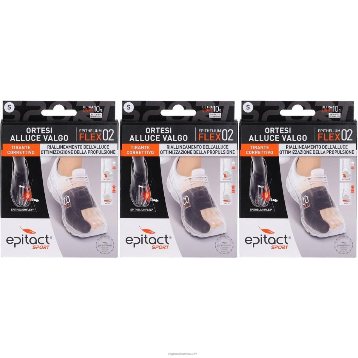 Acquista Online epitact sport ortesi alluce valgo taglia s 3x1 st e Cerca l'offerta più bassa