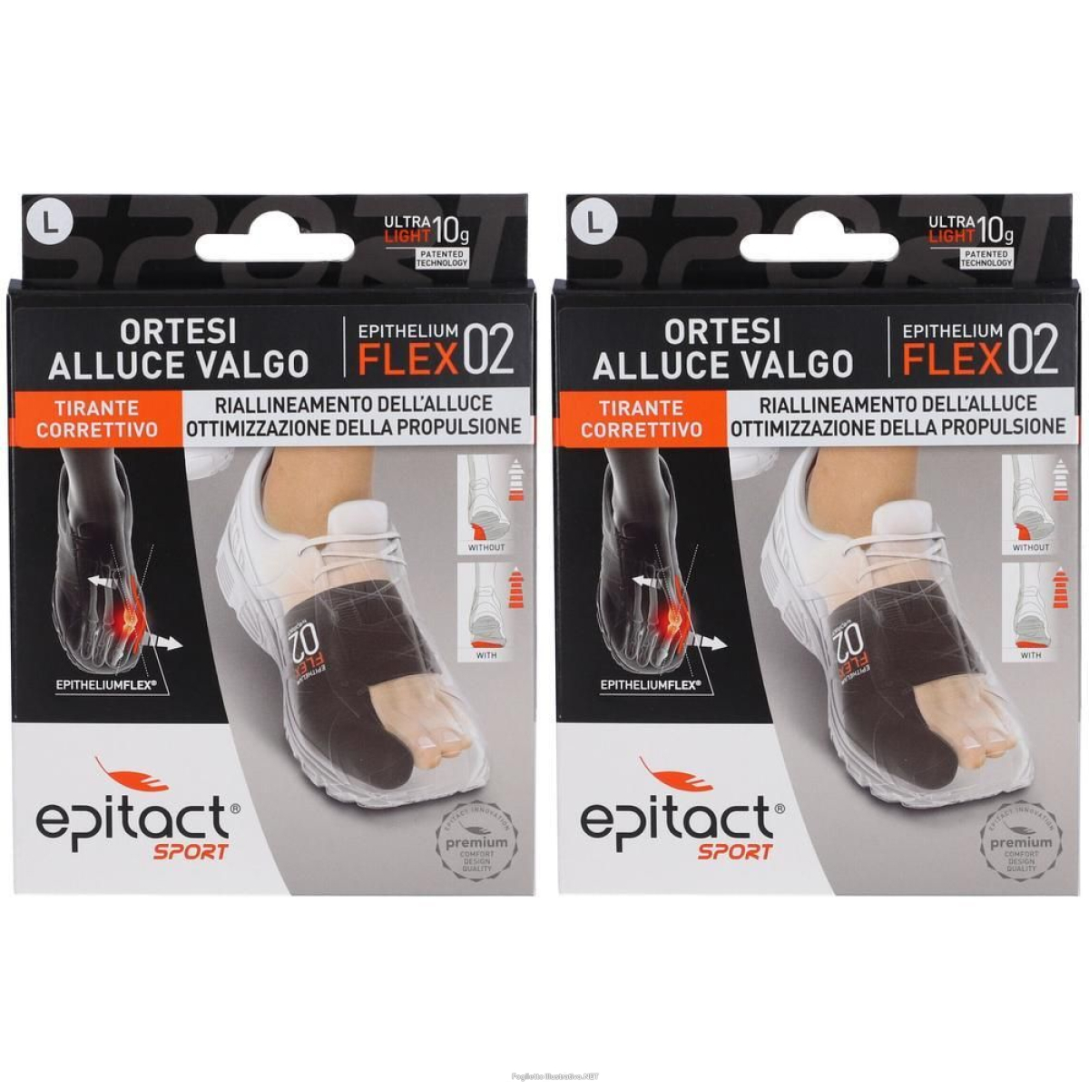 Acquista Online epitact sport ortesi valgo l 2x1 pz bendaggio/i e Cerca l'offerta più bassa