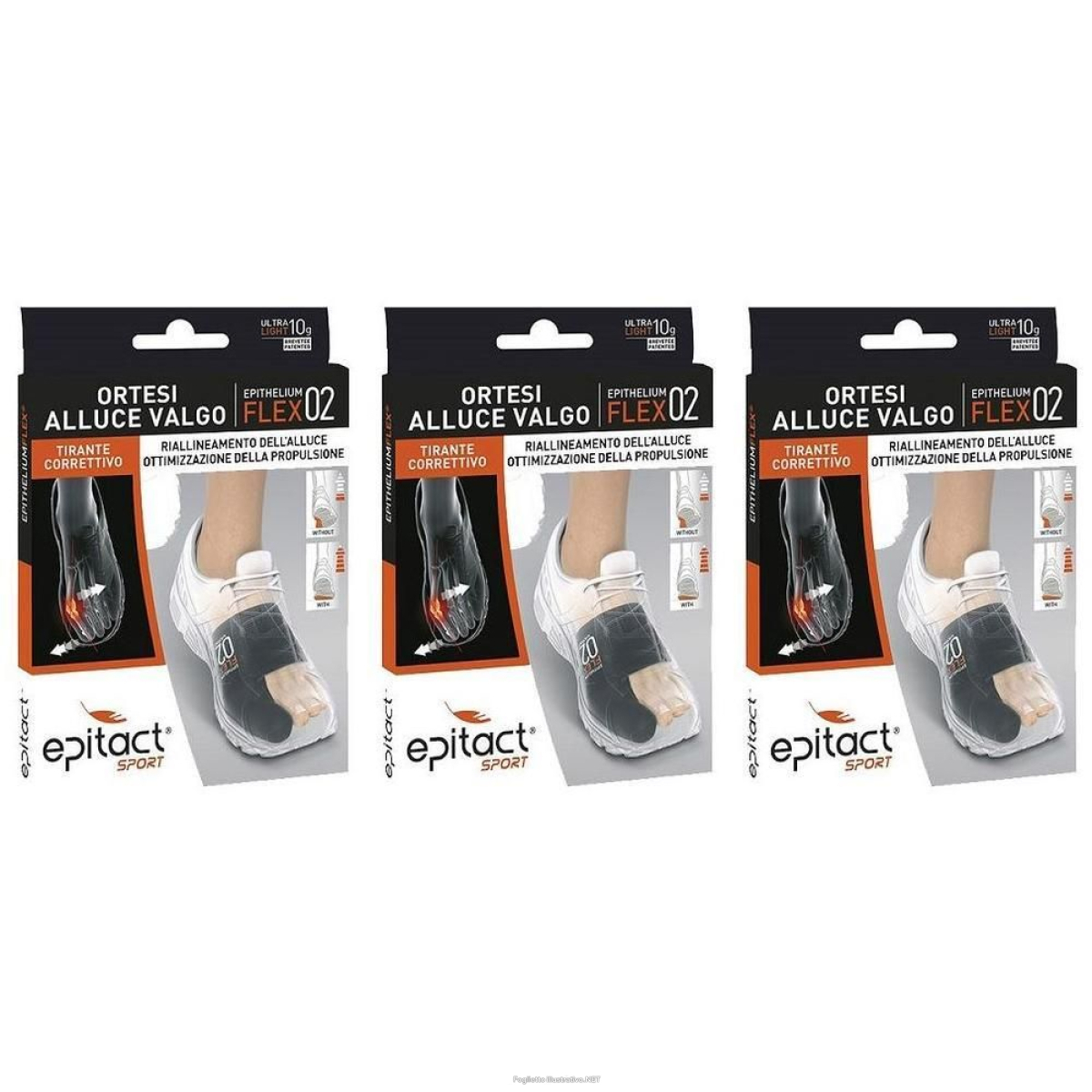 Acquista Online epitact sport ortesi valgo m 1 pezzo 3x1 pz bendaggio/i e Cerca l'offerta più bassa